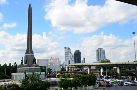 The VIctory monument One of Land Mark In capital city of Thailandのeditorial素材