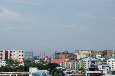 The peak of the city at Chiangmai Province.のeditorial素材