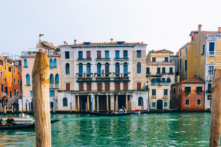Grand canal of Venice Italyのeditorial素材