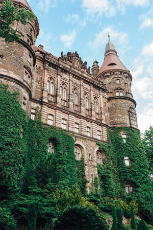 historical castle ksiaz in Swiebodzice Polandのeditorial素材