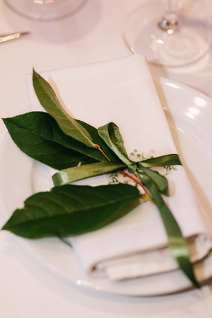 Banquet hall for weddings, banquet hall decoration, atmospheric decorの写真素材
