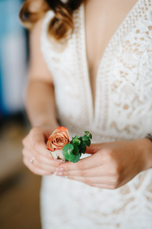 wedding bridal bouquetの写真素材