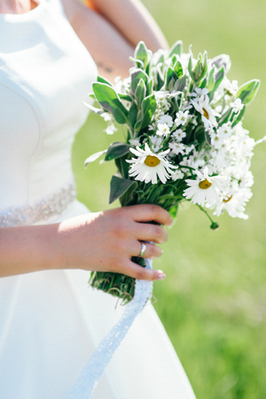 wedding bridal bouquetの写真素材
