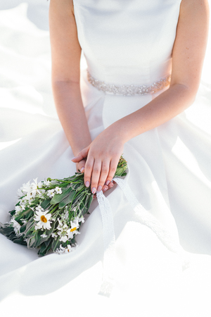 wedding bridal bouquetの写真素材