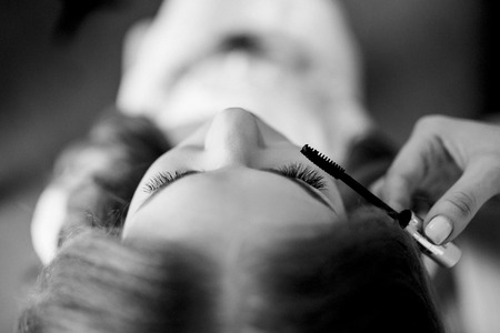 wedding makeup and makeup toolsの写真素材