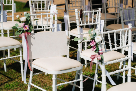 wedding decor with natural elementsの写真素材