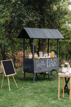 wedding decor with natural elementsの写真素材