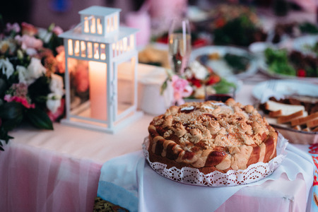 wedding decor with natural elementsの写真素材