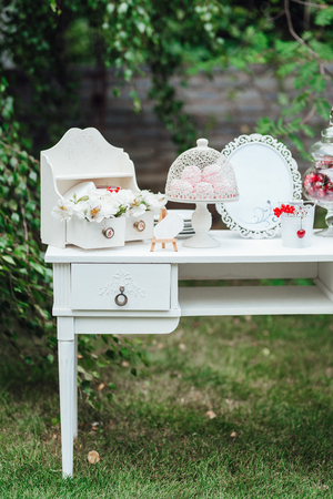 wedding decor with natural elementsの写真素材