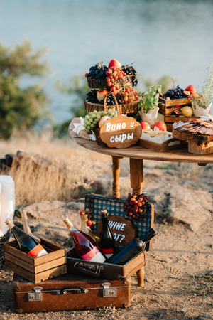 wedding decor with natural elementsの写真素材