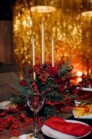 wedding decor with natural elementsの写真素材