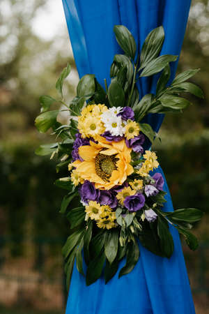 wedding decor with natural elementsの写真素材