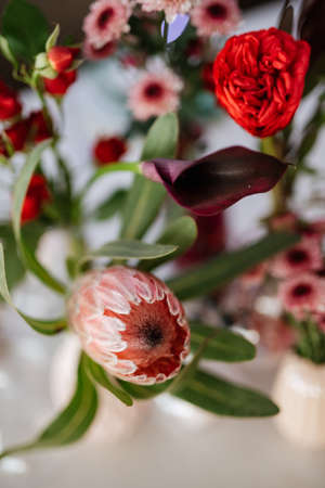 wedding decor with natural elementsの写真素材