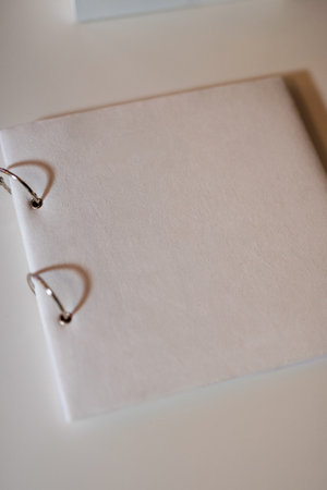 book of wishes for newlyweds with flower on top