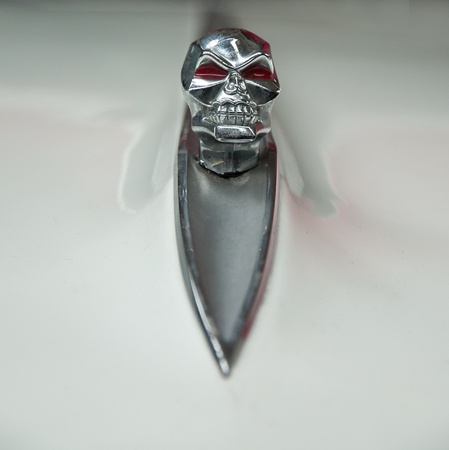 details of classic carsの写真素材