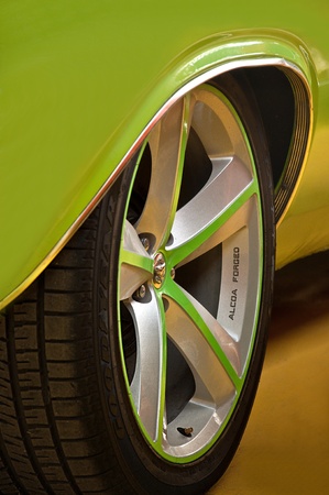 details of classic carsのeditorial素材