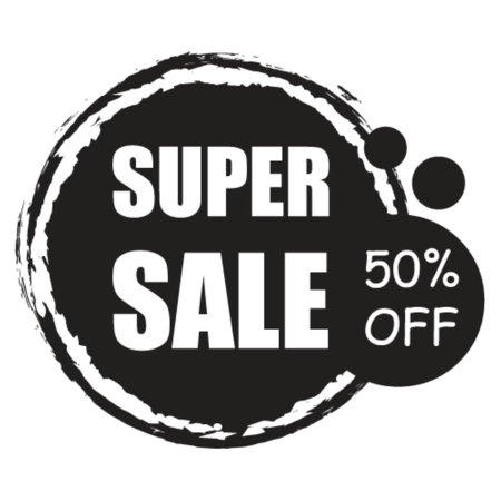 Sale banner template design, Big sale special offer. end of season special offer banner. vector illustration.のイラスト素材