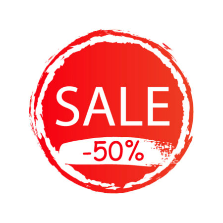 Sale banner template design, Big sale special offer. end of season special offer banner. vector illustration.のイラスト素材