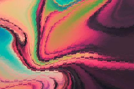 abstract fractal background a computer-generated 2D illustration, textureの写真素材