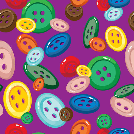 illustration of a seamless buttonsのイラスト素材