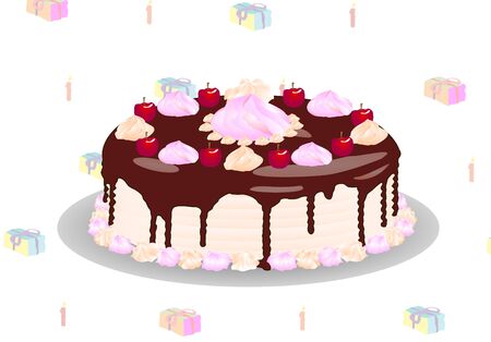 tasty festive cake