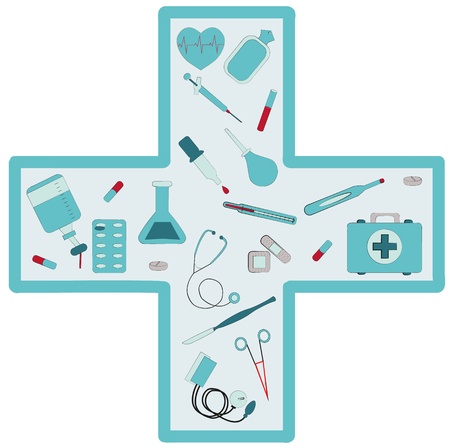 medical setのイラスト素材