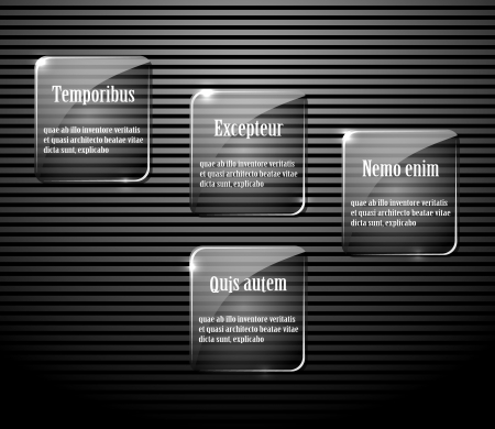 Abstract glass background vectorのイラスト素材