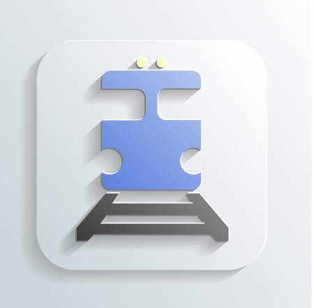 train iconのイラスト素材