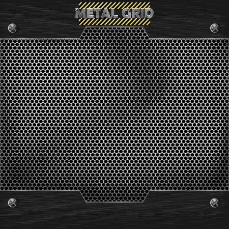 metal mesh texture vectorのイラスト素材