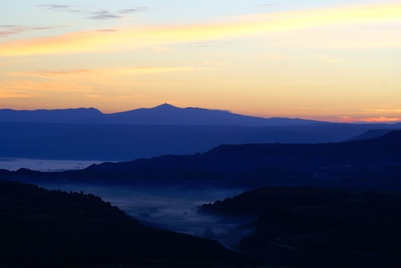 Sunrise skyの写真素材