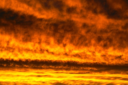 Red Cloudsの写真素材