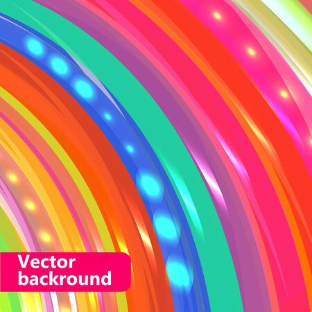 Bright colorful stripe abstract backgroundのイラスト素材