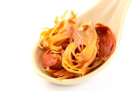 Spoon of flavor foodの写真素材