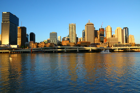 Golden hour of Brisbaneのeditorial素材