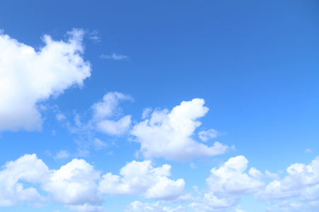 Light Blue Skyの写真素材