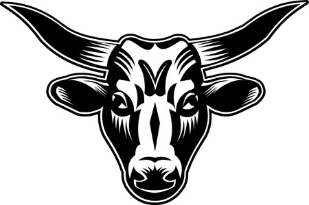 Black buffaloのイラスト素材