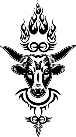 Black buffaloのイラスト素材