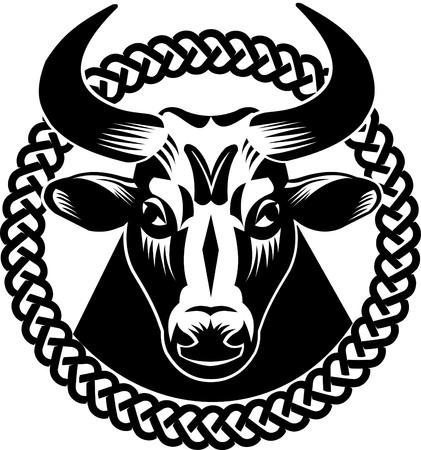 Black buffaloのイラスト素材
