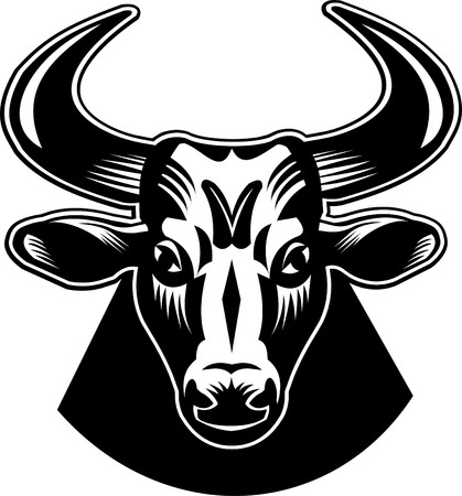 Black buffaloのイラスト素材