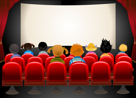 Cinema hallのイラスト素材