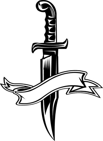 dagger knifeのイラスト素材