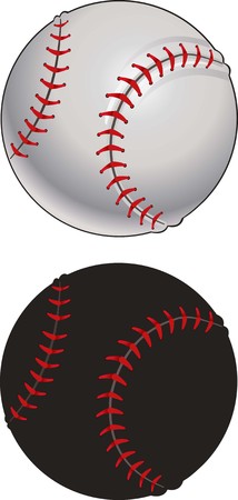 Baseball ballのイラスト素材