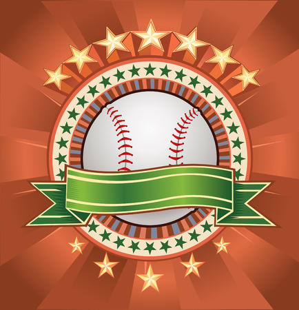 Baseball ballのイラスト素材
