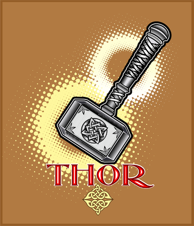 Thor's Hammer.のイラスト素材
