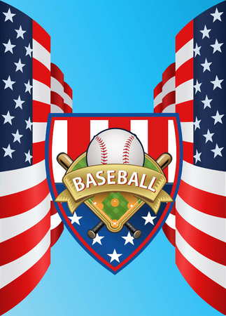 Baseball Gameのイラスト素材