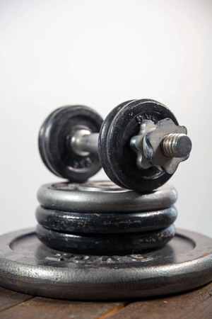 dumb-bell sportの写真素材