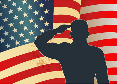 Happy Veterans Dayのイラスト素材