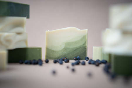 Fres made bar of juniper soap