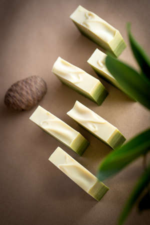 Fresh natural soap inspired by natureの写真素材