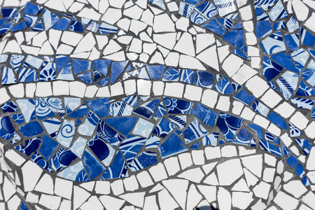 mosaic background ,close-up for detail の写真素材